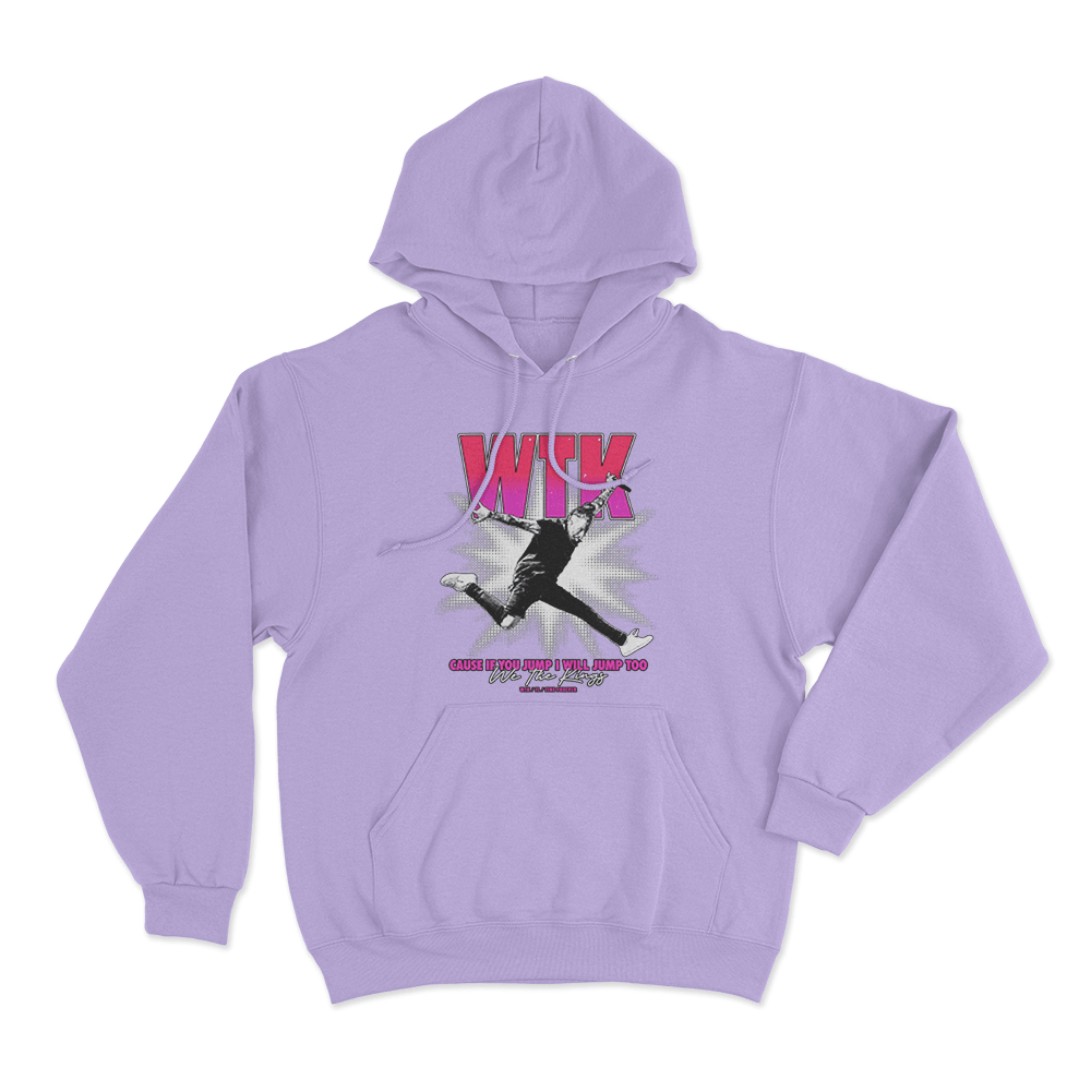 Jump Unisex Hoodie Purple Jump Unisex Hoodie Purple