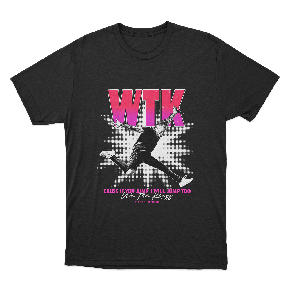 Jump Unisex T Shirt Black Jump Unisex T Shirt Black