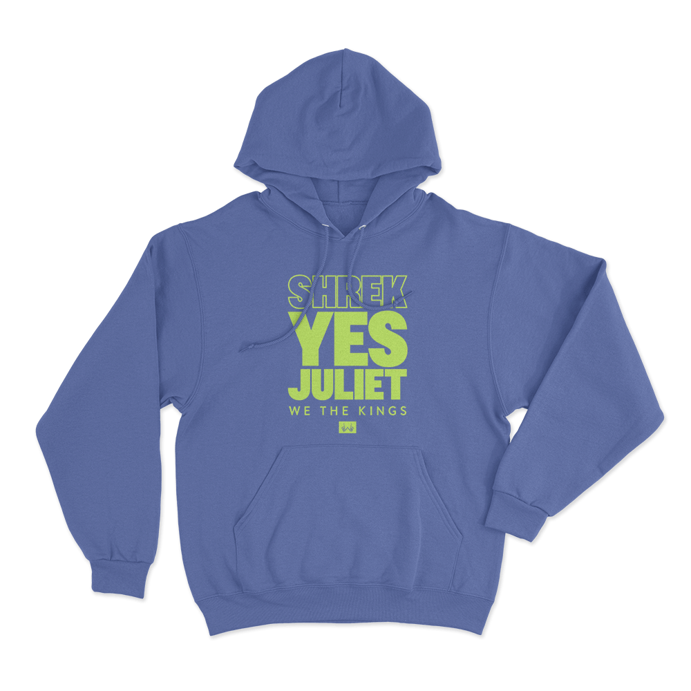 Shrek Yes Juliet Unisex Hoodie Blue Shrek Yes Juliet Unisex Hoodie Blue