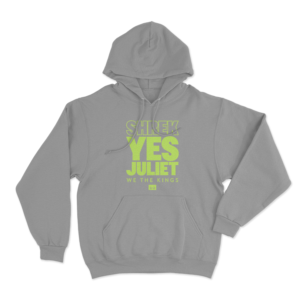 Shrek Yes Juliet Unisex Hoodie Grey Shrek Yes Juliet Unisex Hoodie Grey