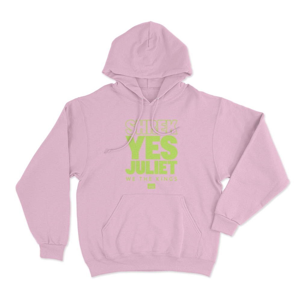 Shrek Yes Juliet Unisex Hoodie Pink Shrek Yes Juliet Unisex Hoodie Pink