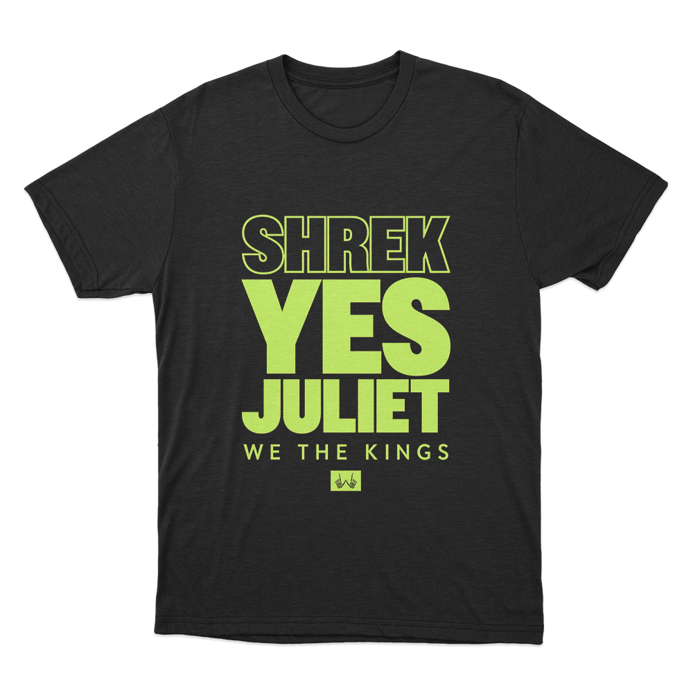 Shrek Yes Juliet Unisex T Shirt Black Shrek Yes Juliet Unisex T Shirt Black