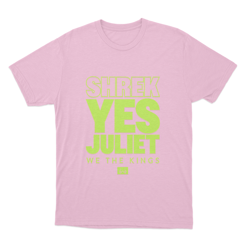 Shrek Yes Juliet Unisex T Shirt Pink Shrek Yes Juliet Unisex T Shirt Pink
