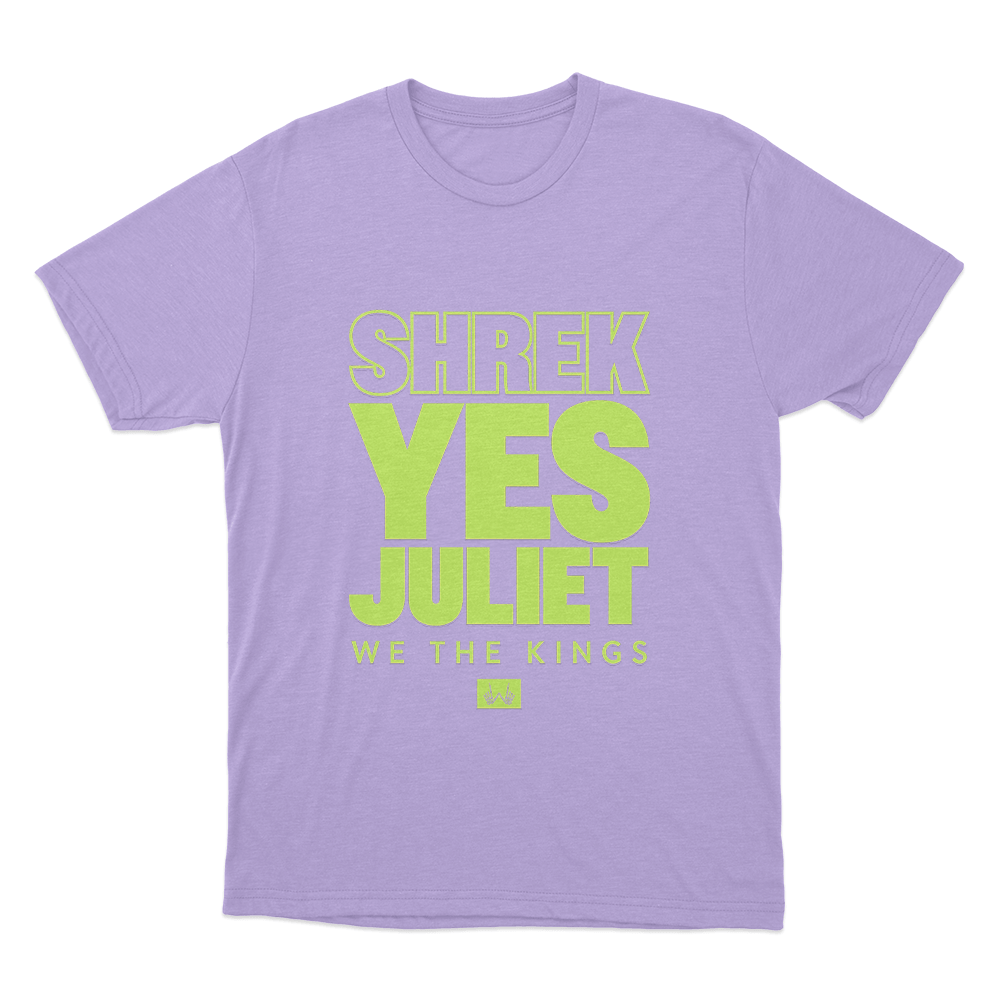 Shrek Yes Juliet Unisex T Shirt Purple Shrek Yes Juliet Unisex T Shirt Purple