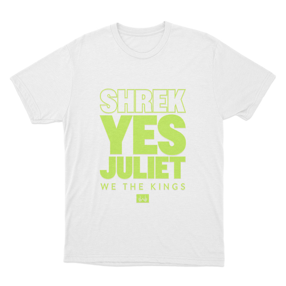 Shrek Yes Juliet Unisex T Shirt White Shrek Yes Juliet Unisex T Shirt White