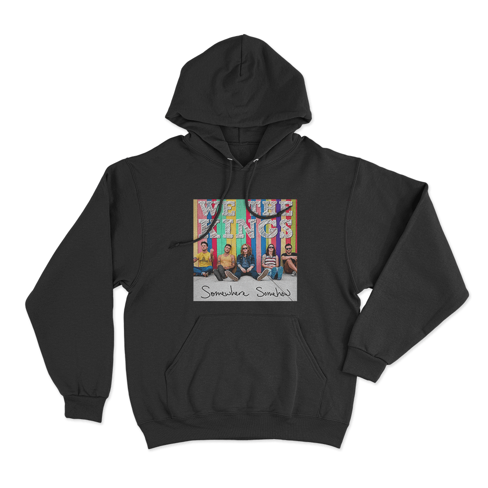 Somewhere Somehow cover Unisex Hoodie Black Somewhere Somehow cover Unisex Hoodie Black