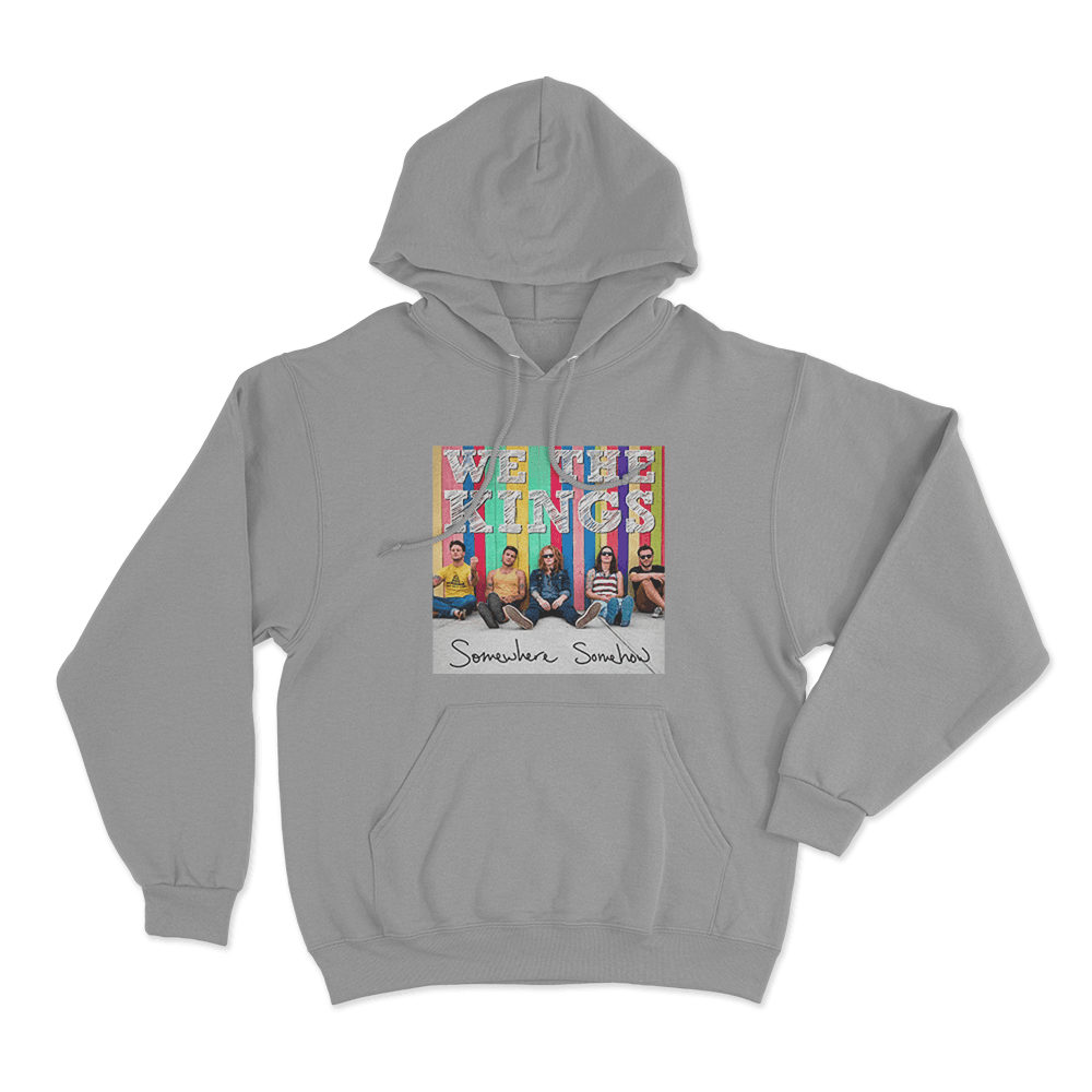 Somewhere Somehow cover Unisex Hoodie Grey Somewhere Somehow cover Unisex Hoodie Grey