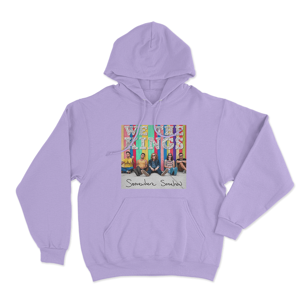 Somewhere Somehow cover Unisex Hoodie Purple Somewhere Somehow cover Unisex Hoodie Purple