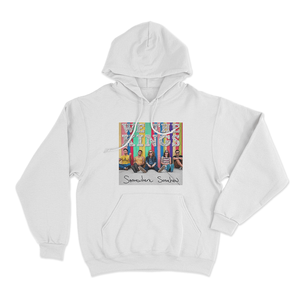 Somewhere Somehow cover Unisex Hoodie White Somewhere Somehow cover Unisex Hoodie White