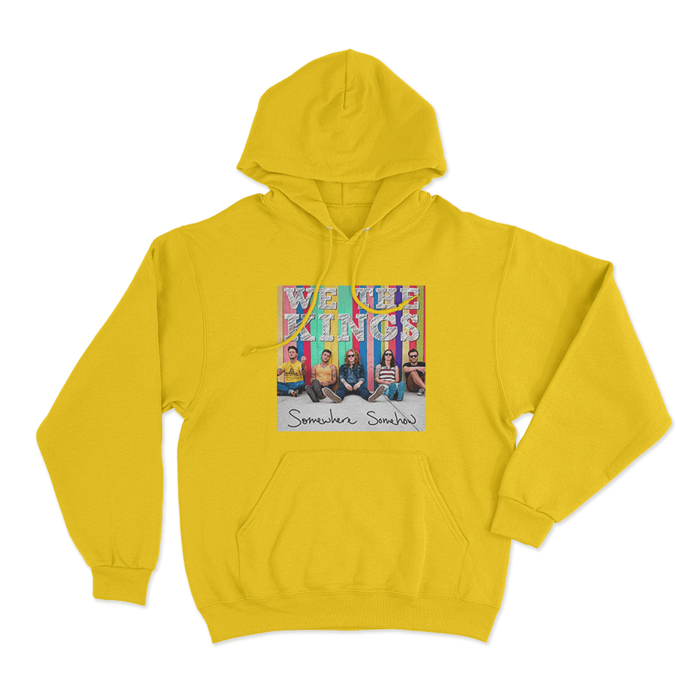 Somewhere Somehow cover Unisex Hoodie Yellow Somewhere Somehow cover Unisex Hoodie Yellow