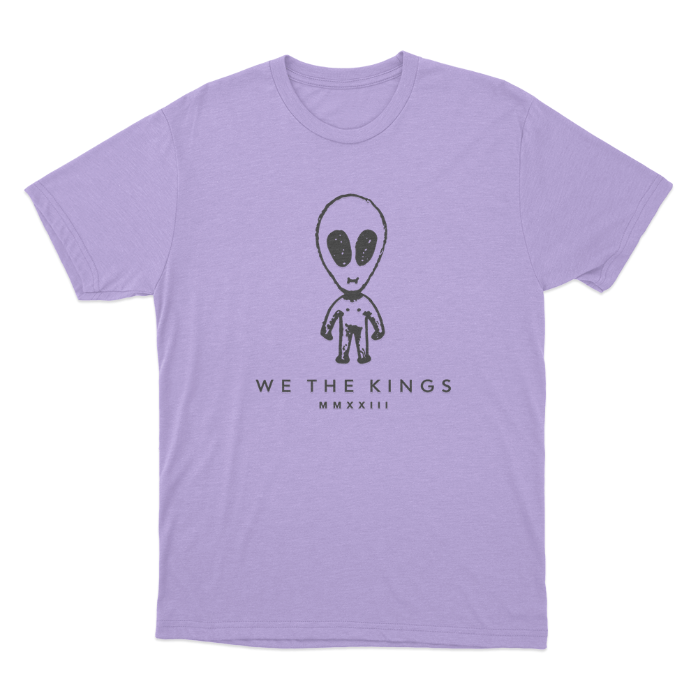 We The Kings Alien Unisex T Shirt Purple We The Kings Alien Unisex T Shirt Purple
