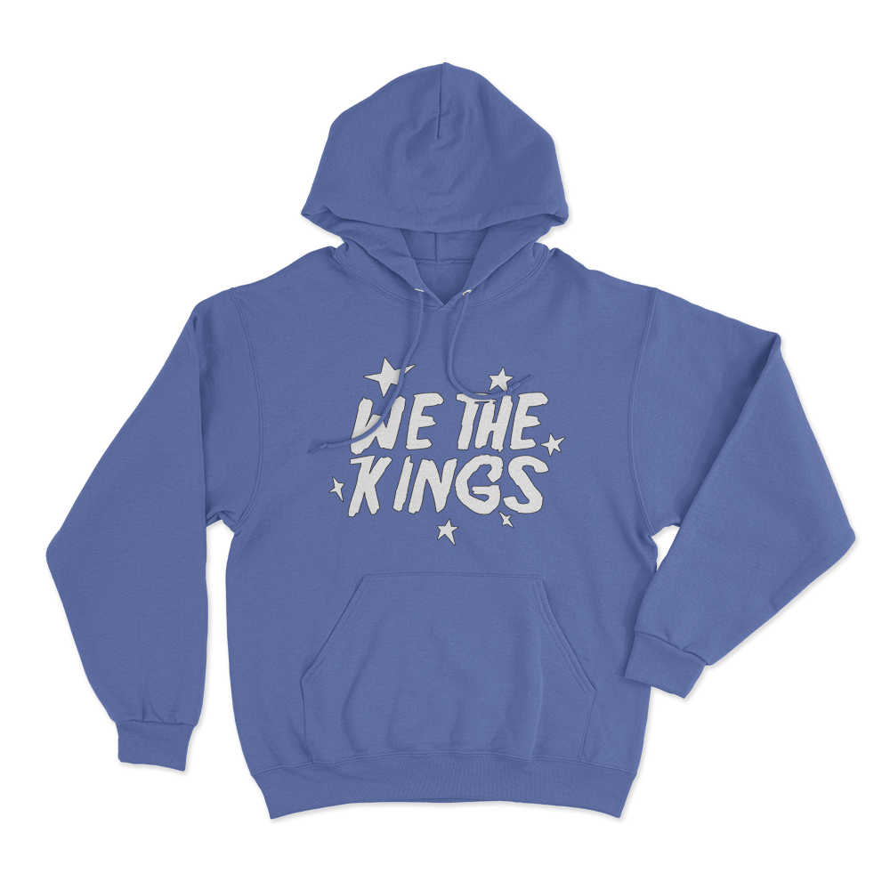 We The Kings Unisex Hoodie Blue We The Kings Unisex Hoodie Blue