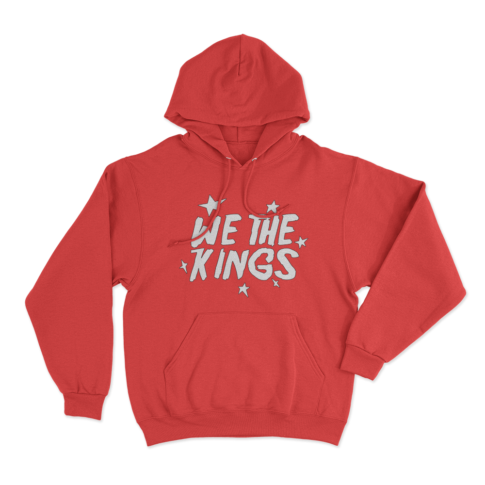 We The Kings Unisex Hoodie Red We The Kings Unisex Hoodie Red
