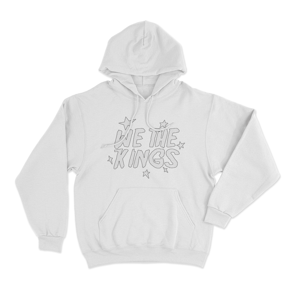 We The Kings Unisex Hoodie White We The Kings Unisex Hoodie White