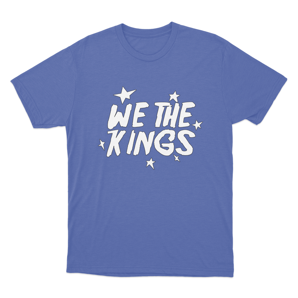 We The Kings Unisex T Shirt Blue We The Kings Unisex T Shirt Blue