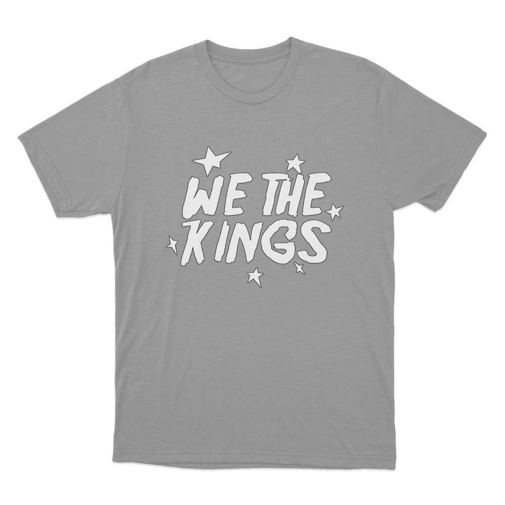 We The Kings Unisex T Shirt Grey We The Kings Unisex T Shirt Grey