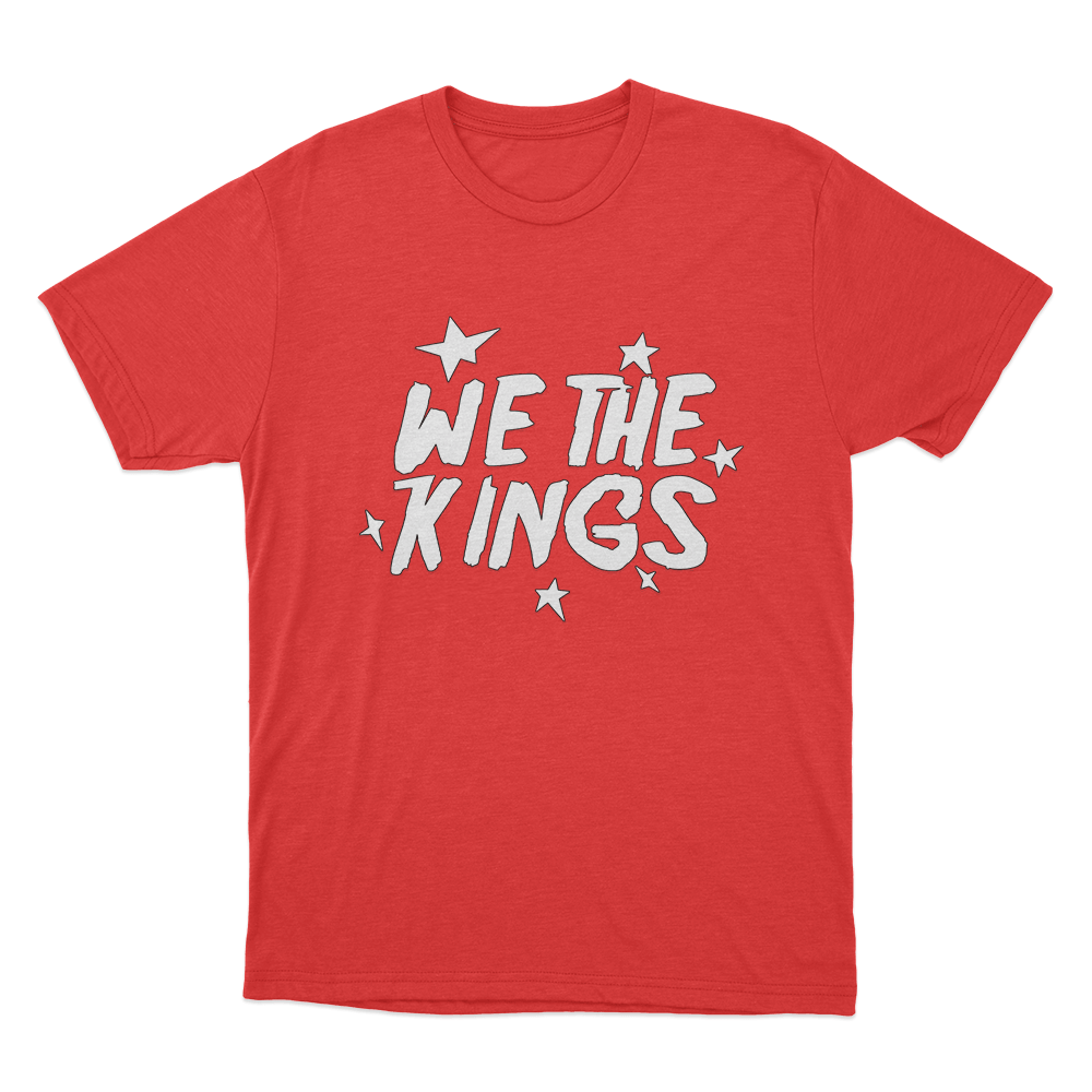 We The Kings Unisex T Shirt Red We The Kings Unisex T Shirt Red